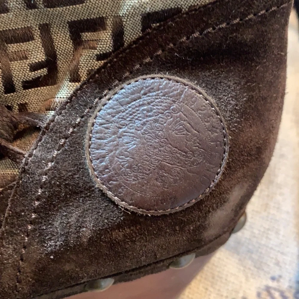 Fendi vintage brown